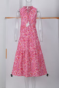 Sleeveless Floral Maxi Dress