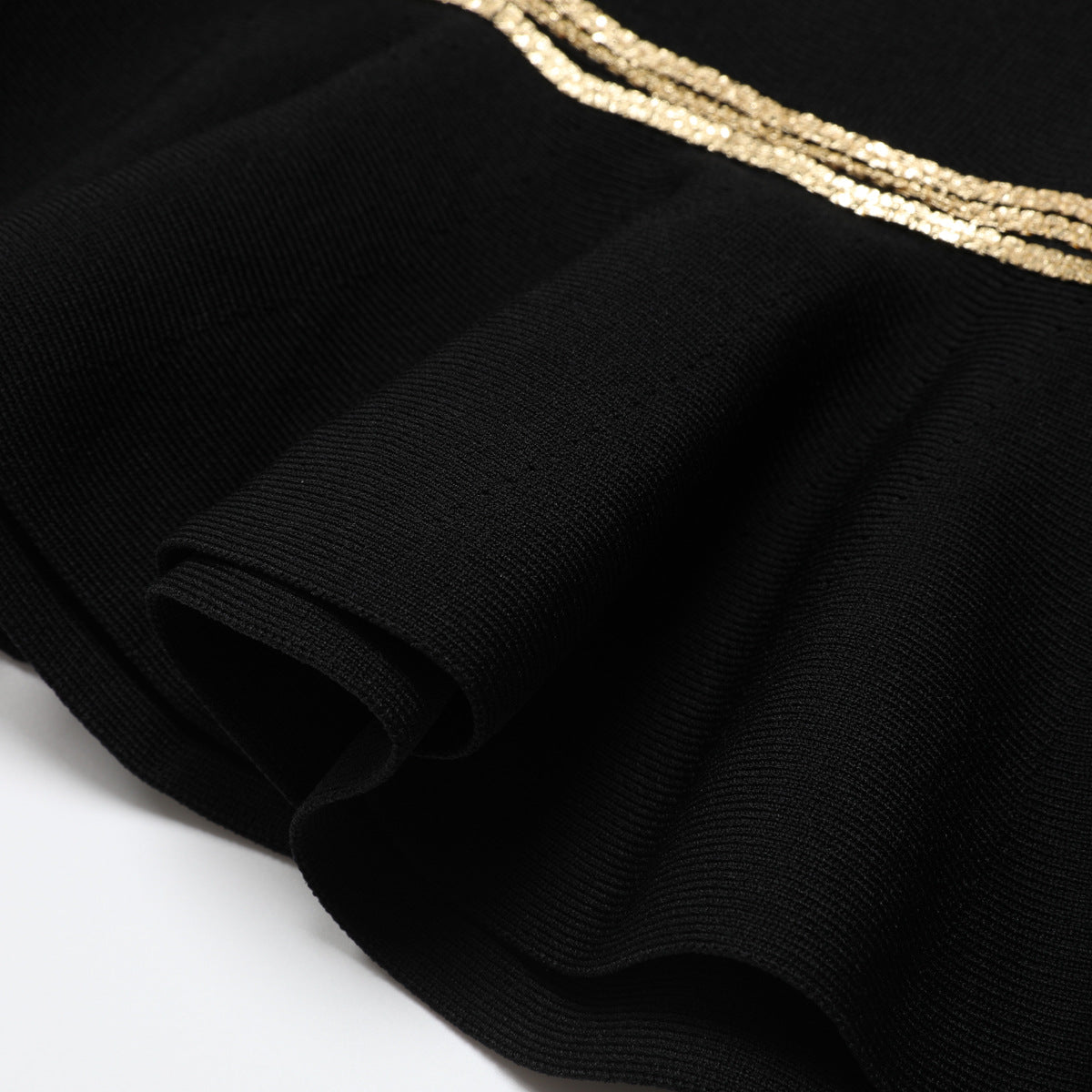 Sleeveless Knitted Cotton Slim-Fit Dress