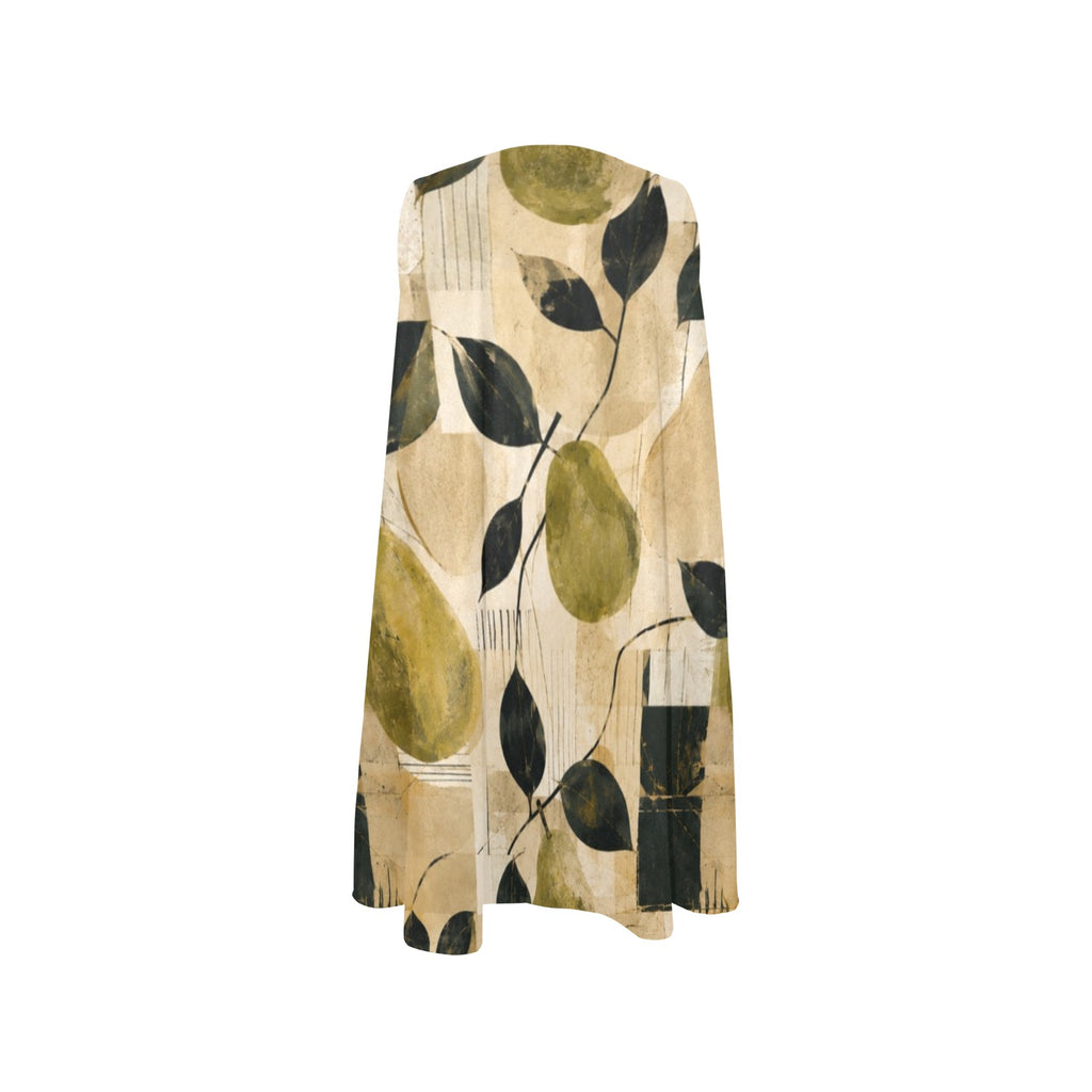 Women's Sleeveless A-Line Pocket Dress (D57)