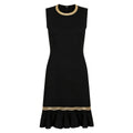 Sleeveless Knitted Cotton Slim-Fit Dress